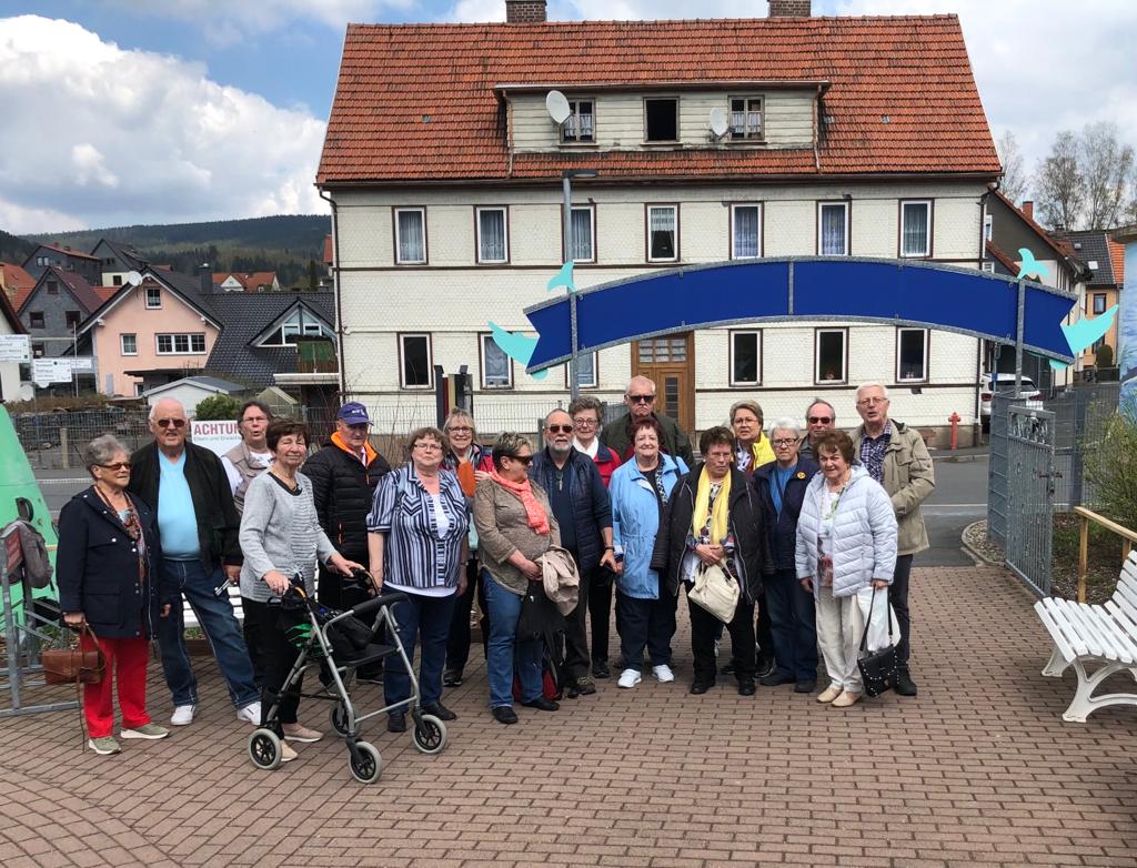 Bild von der Gruppe beim Ausflug vom BSVT Kyffhäuserkreis.